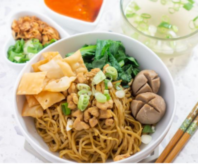 Mie Ayam Yamin + Bakso