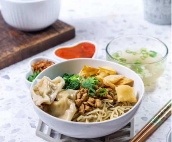 Mie Ayam Original + Pangsit